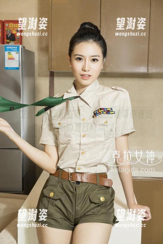 克拉女神 - 原图在手，珊珊短裙带你直达清新的夏日幻境！