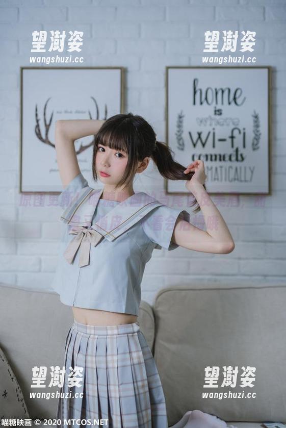 原图更新！喵糖映画的马尾俏皮美眉，甜蜜又俏皮，不看会后悔哦