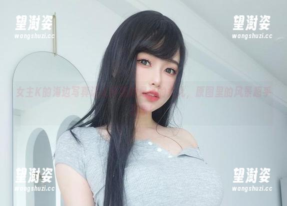 女主K的海边写真让人怀疑她是海的女儿，原图里的风景超乎想象！