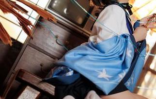 平行宇宙：纸悦Etsu_ko女孩cos的那张闪耀的原图！