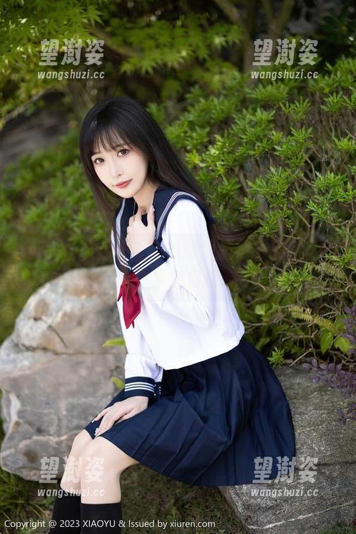 语画界 - Chery绯月樱全套制服写真，默默为每一套造型打call！